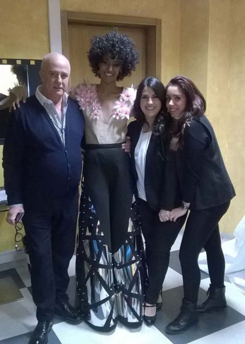 2015 Trasmissione RAI MODA DI MODA Ospite Marina Capellupo​